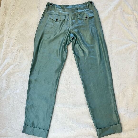 ANN DEMEULEMEESTER High-waisted straight leg trousers Size FR 38 / US 6 - Picture 7 of 16
